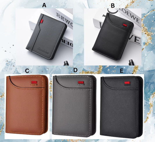 Portefeuille Vertical multi-cartes. un porte-cartes offert