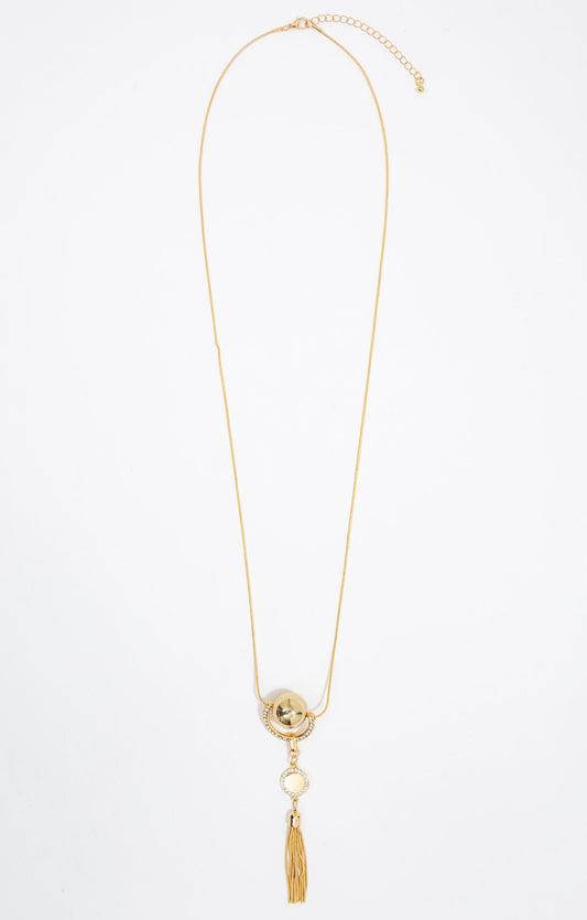 Sautoir avec pampilles