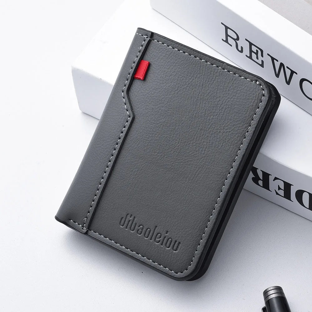 Portefeuille Vertical multi-cartes. un porte-cartes offert