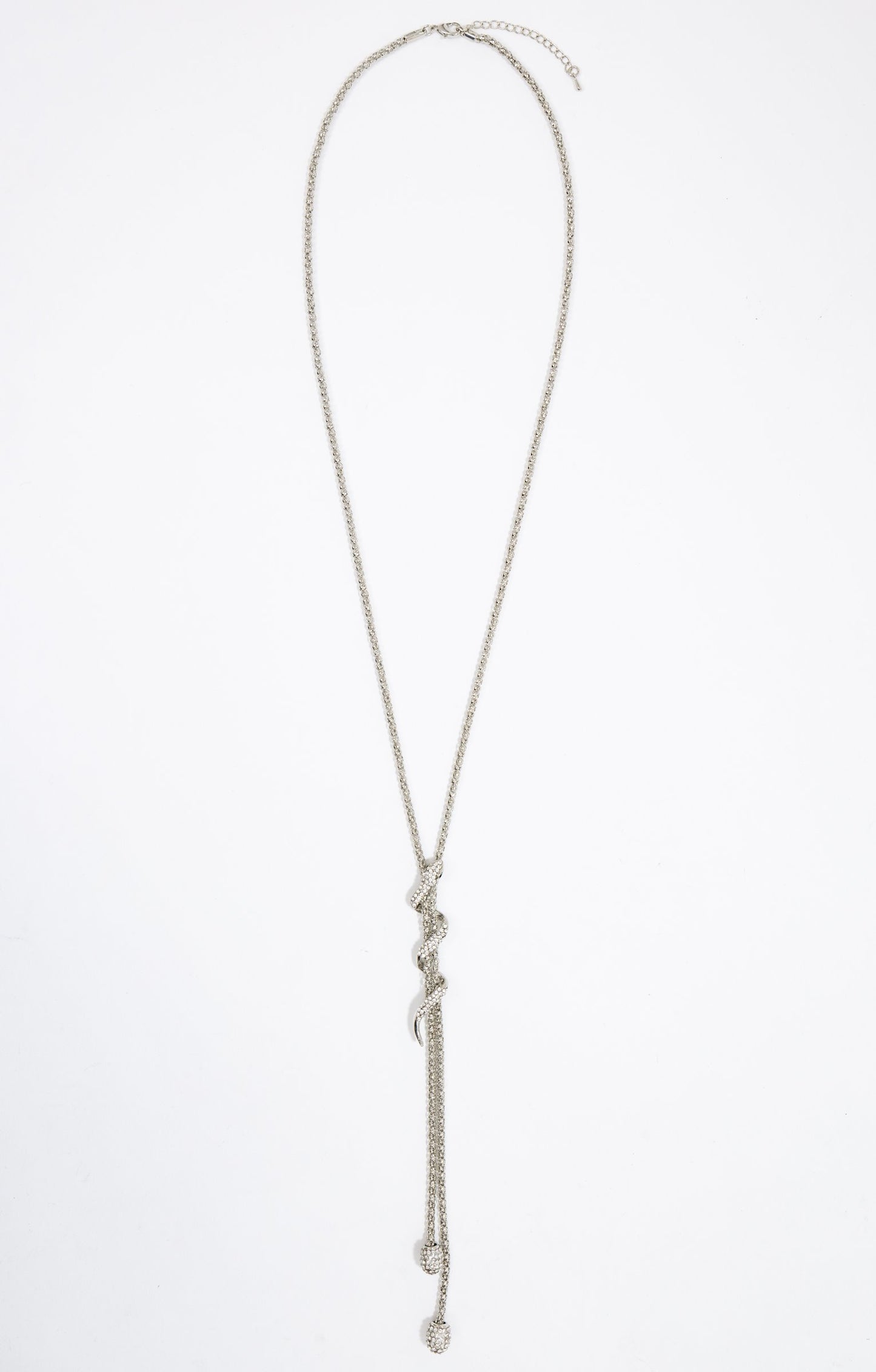 Sautoir serpent à strass