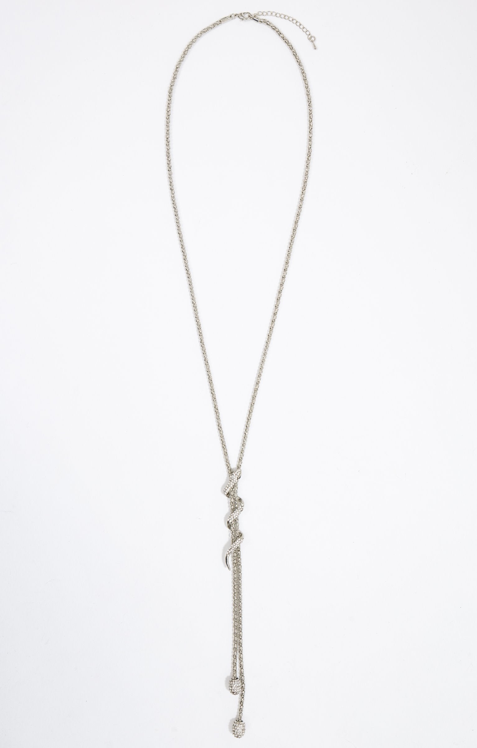 Sautoir serpent à strass