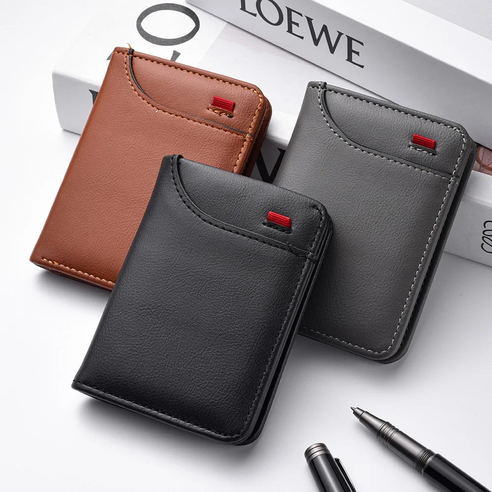 Portefeuille Vertical multi-cartes. un porte-cartes offert